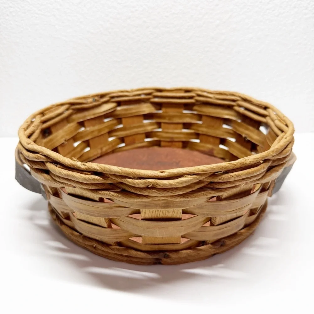 Vintage Pyrex Corning Wear Woven Casserole Basket
